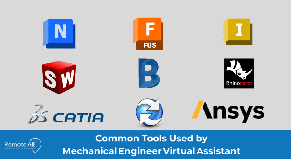Common tools used by Mechanical Engineers Virtual Assistants