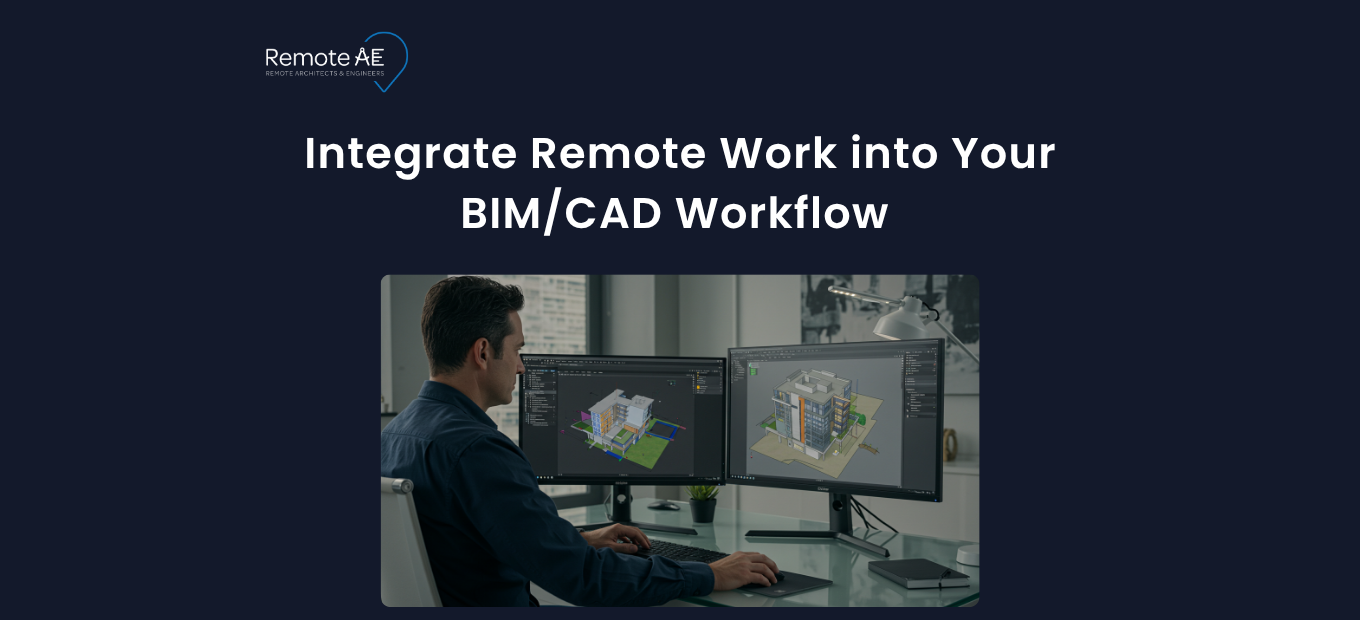 How to Integrate Remote Work into Your BIM/CAD Workflow