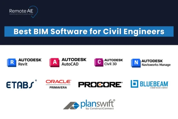 Best BIM Software for Civil Engineers - Remote AE