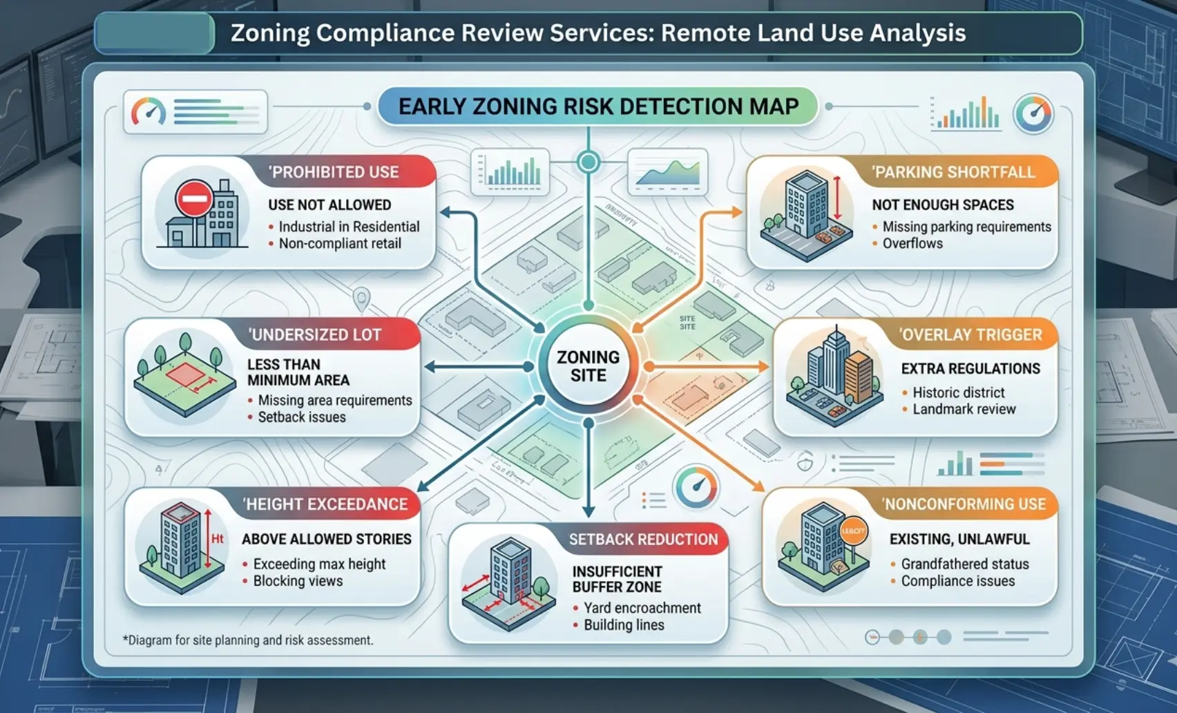 Graphic: "Early Zoning Risk Detection Map"