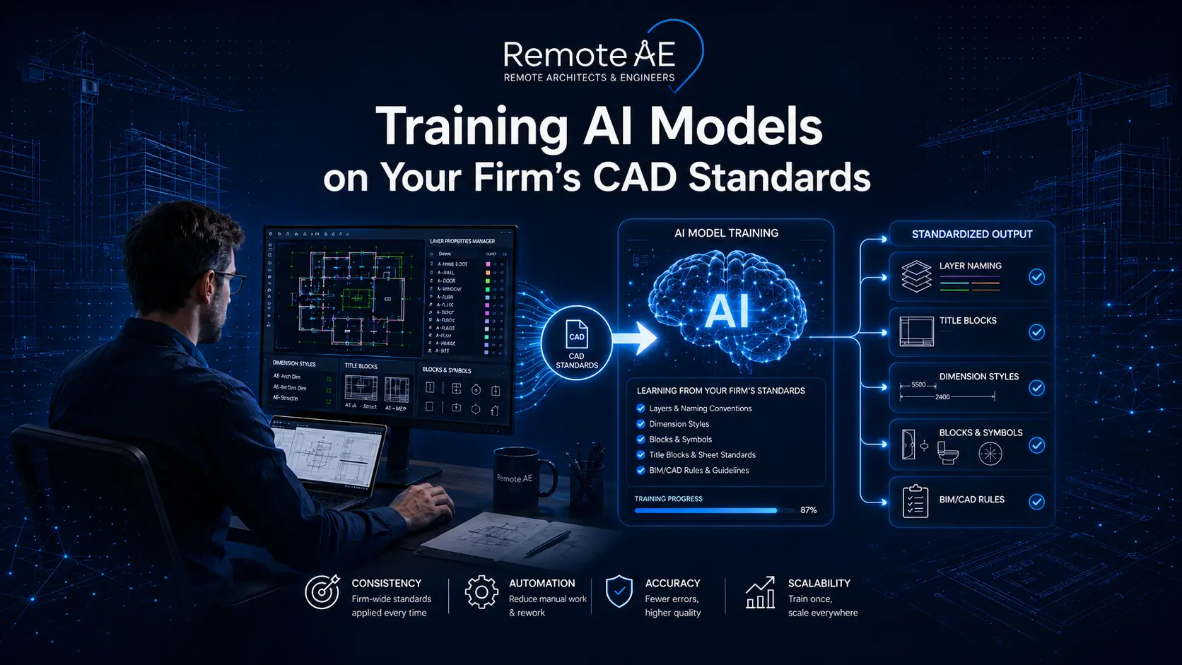 Training AI Models on Your Firm's CAD Standards - Remote AE
