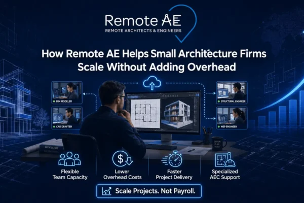 How Remote AE Helps Small Architecture Firms Scale Without Adding Overhead - Remote AE