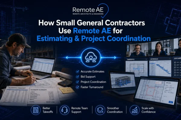 How Small General Contractors Use Remote AE