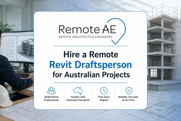 Hire a Remote Revit Draftsperson for Australian Projects - Remote AE