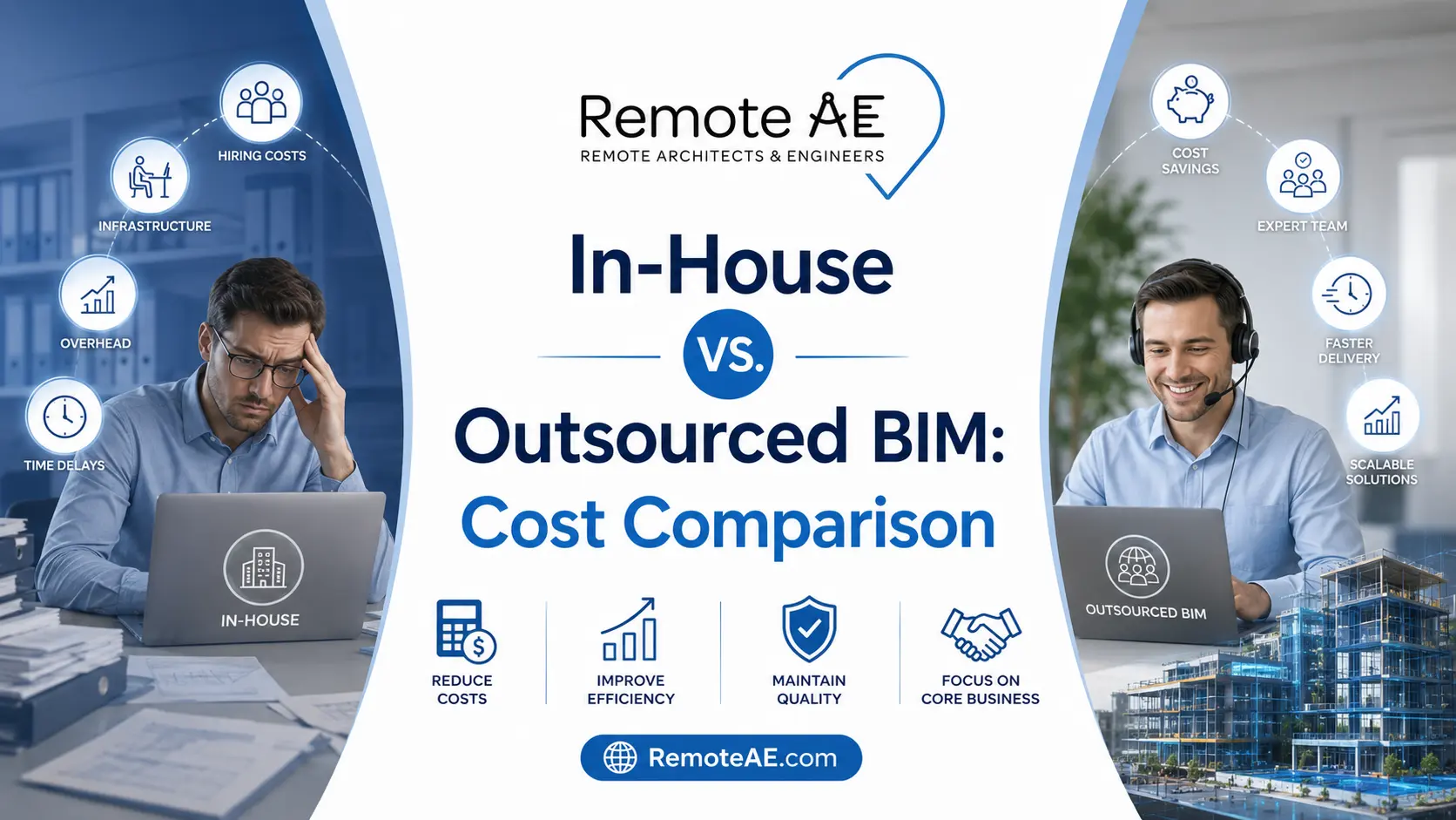 In House vs. Outsourced BIM - Cost Comparison - Remote AE