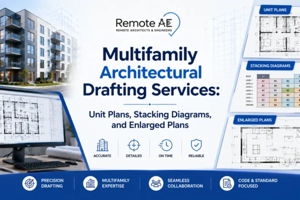 Multifamily Architectural Drafting Services - Remote AE