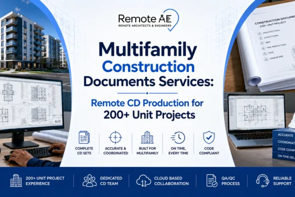 Multifamily Construction Documents Services - Remote AE