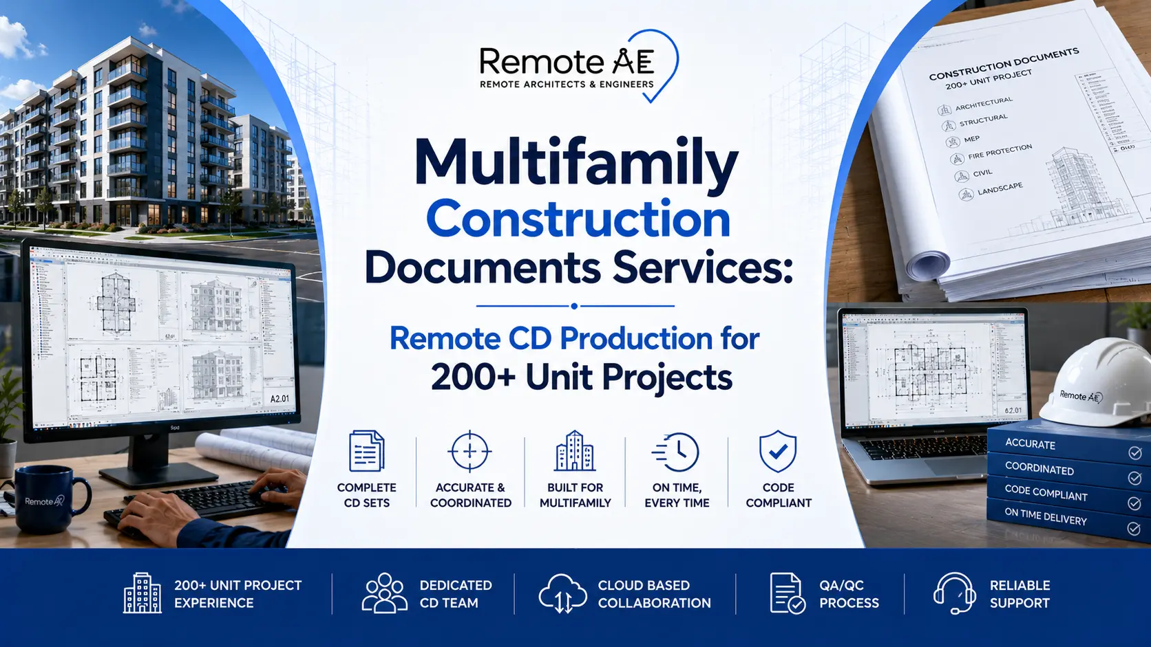 Multifamily Construction Documents Services - Remote AE