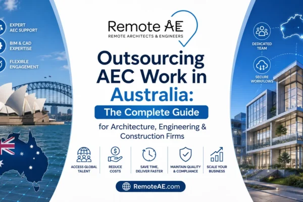 Outsourcing AEC Work in Australia - The Complete Guide - Remote AE