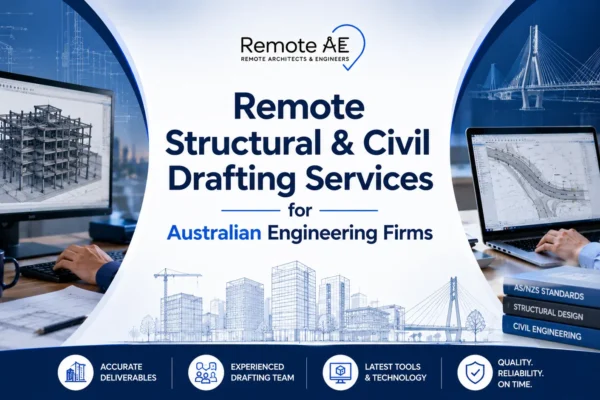 Remote Structural & Civil Drafting Services for Australian Engineering Firms - Remote AE