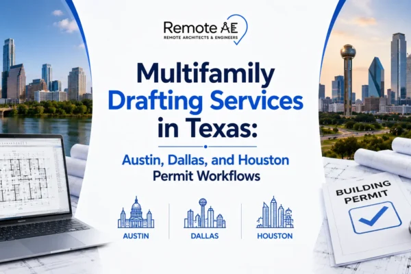 Multifamily Drafting Services in Texas - Remote AE