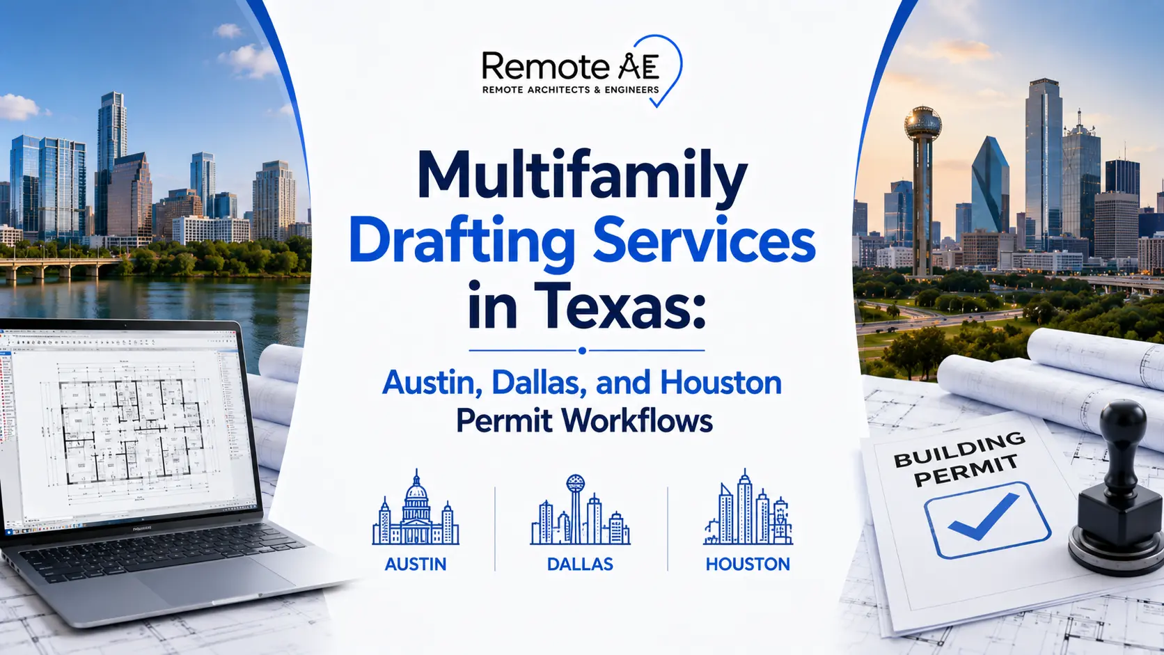 Multifamily Drafting Services in Texas - Remote AE